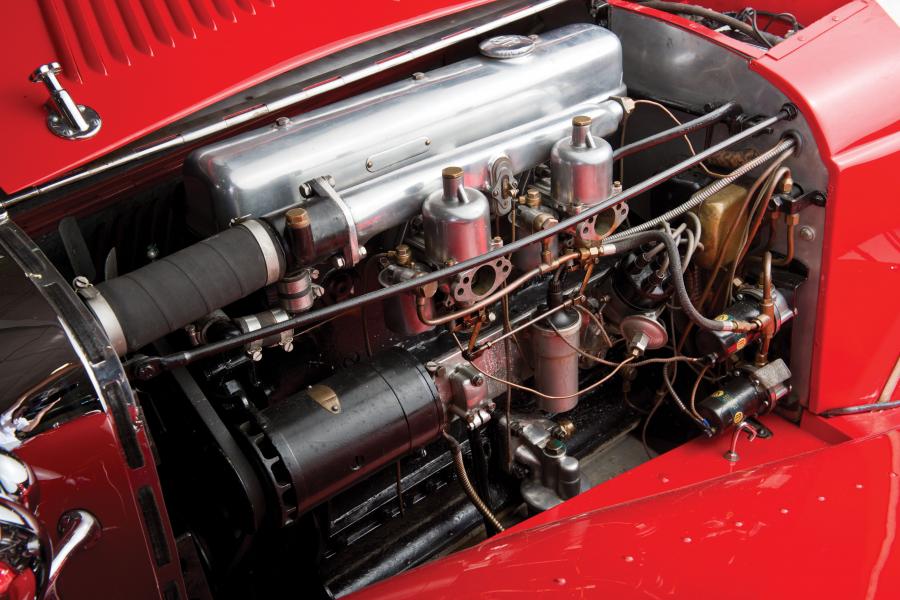  Jaguar SS100 3&frac12;-Litre Roadster 1937 года  (фото 21 из 30)